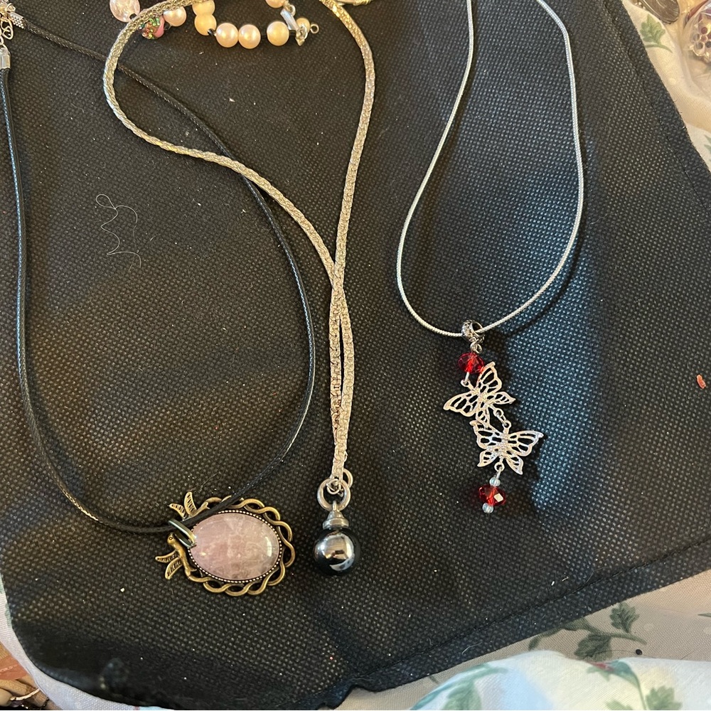 Necklaces, three-piece bundle